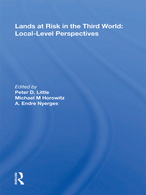 cover image of Lands at Risk in the Third World